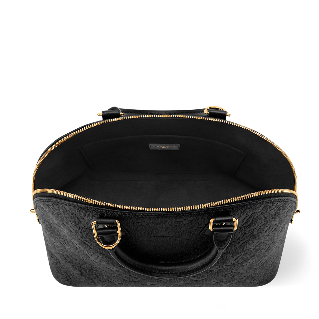 Louis Vuitton Monogram Empreinte Alma PM Handbag – Black