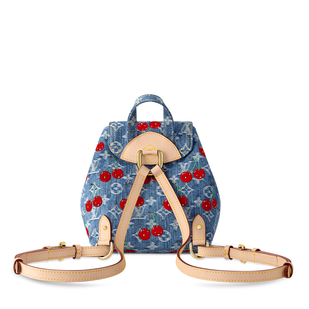 Louis Vuitton LV x TM Monogram Cherry Denim Venice NM Backpack – Blue