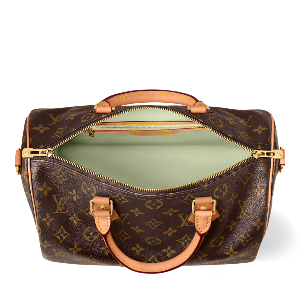 Louis Vuitton Speedy Soft 30 Lucky Monogram Bag – Brown