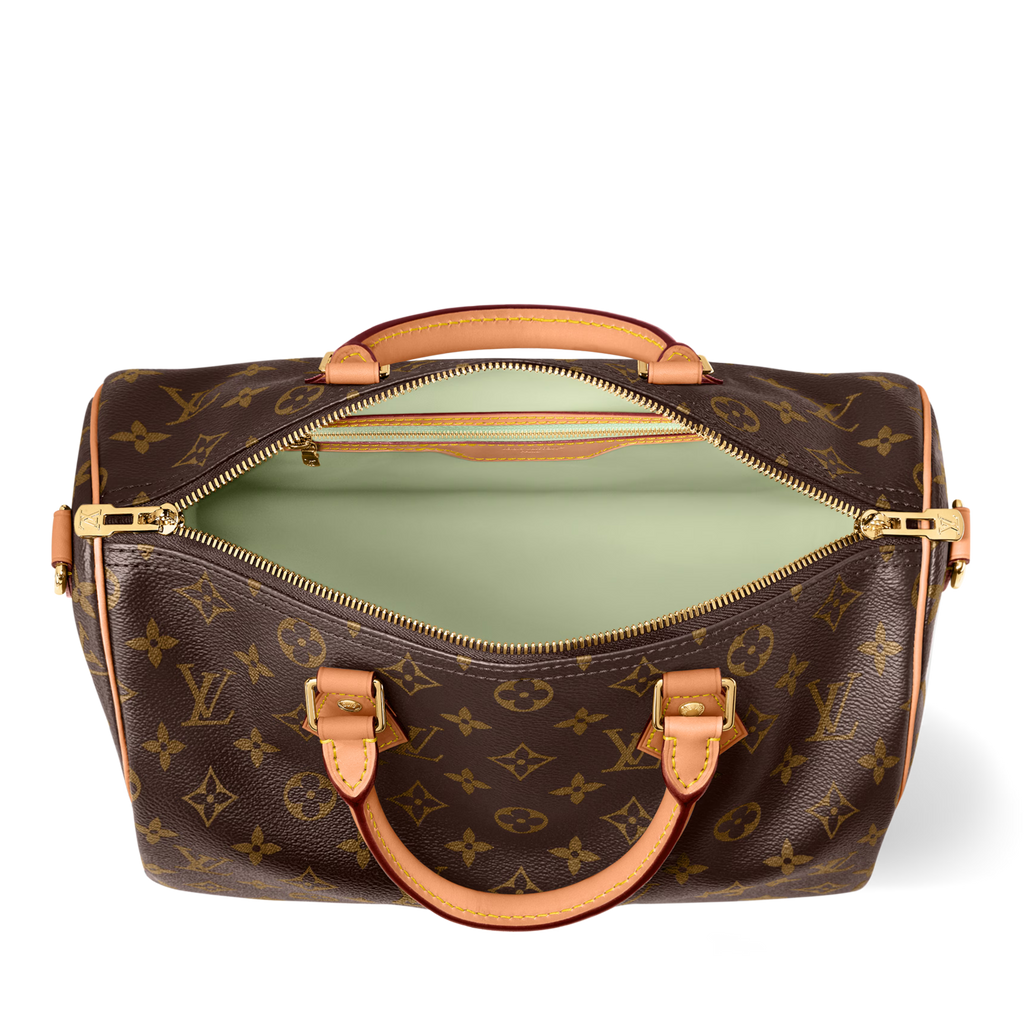 Louis Vuitton Speedy Soft 30 Lucky Monogram Bag – Brown