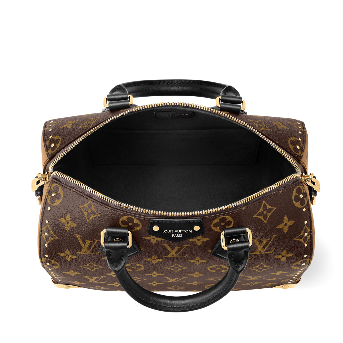 Louis Vuitton Monogram Canvas Speedy Trunk 25 Handbag – Brown