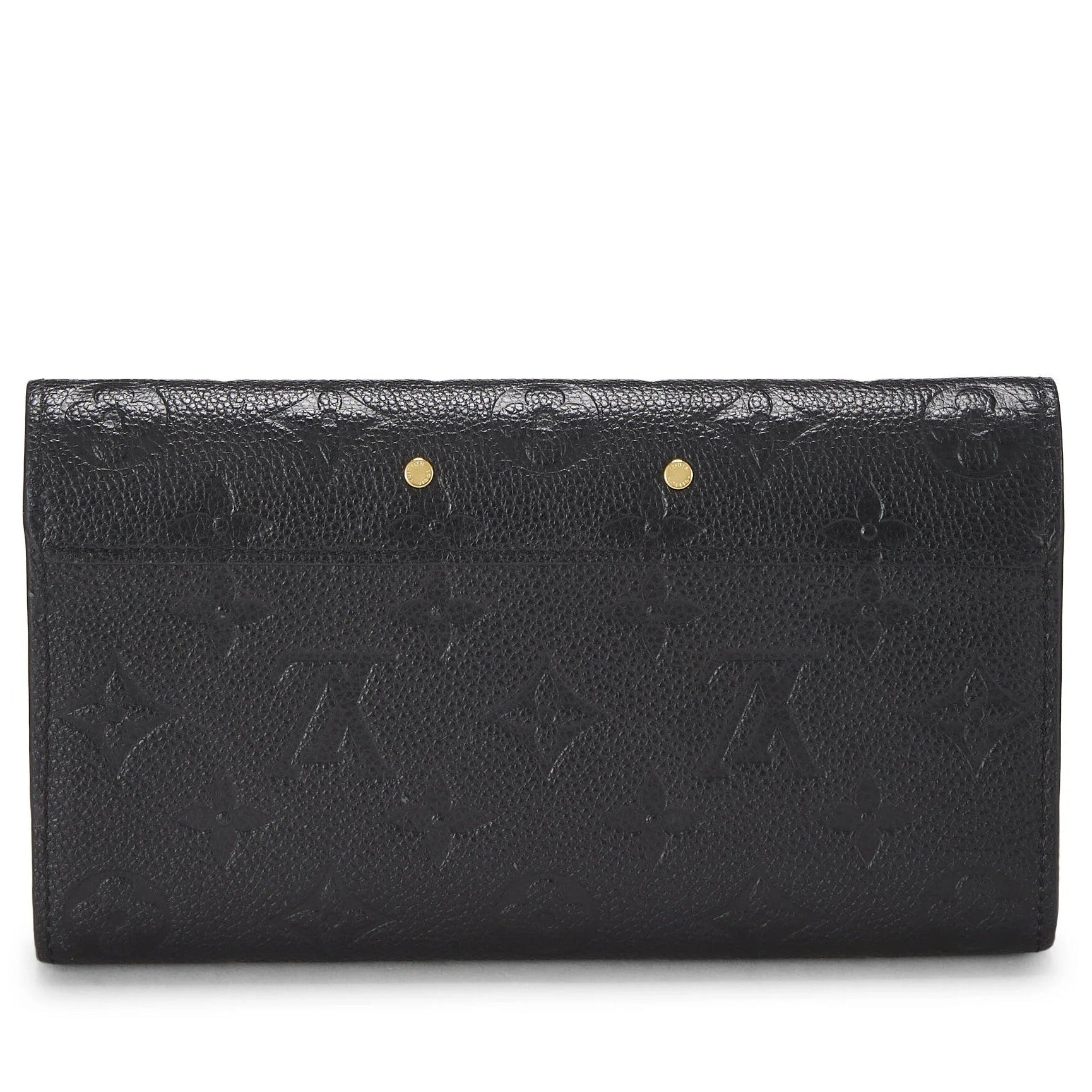 Louis Vuitton Monogram Empreinte Metis Wallet - Black