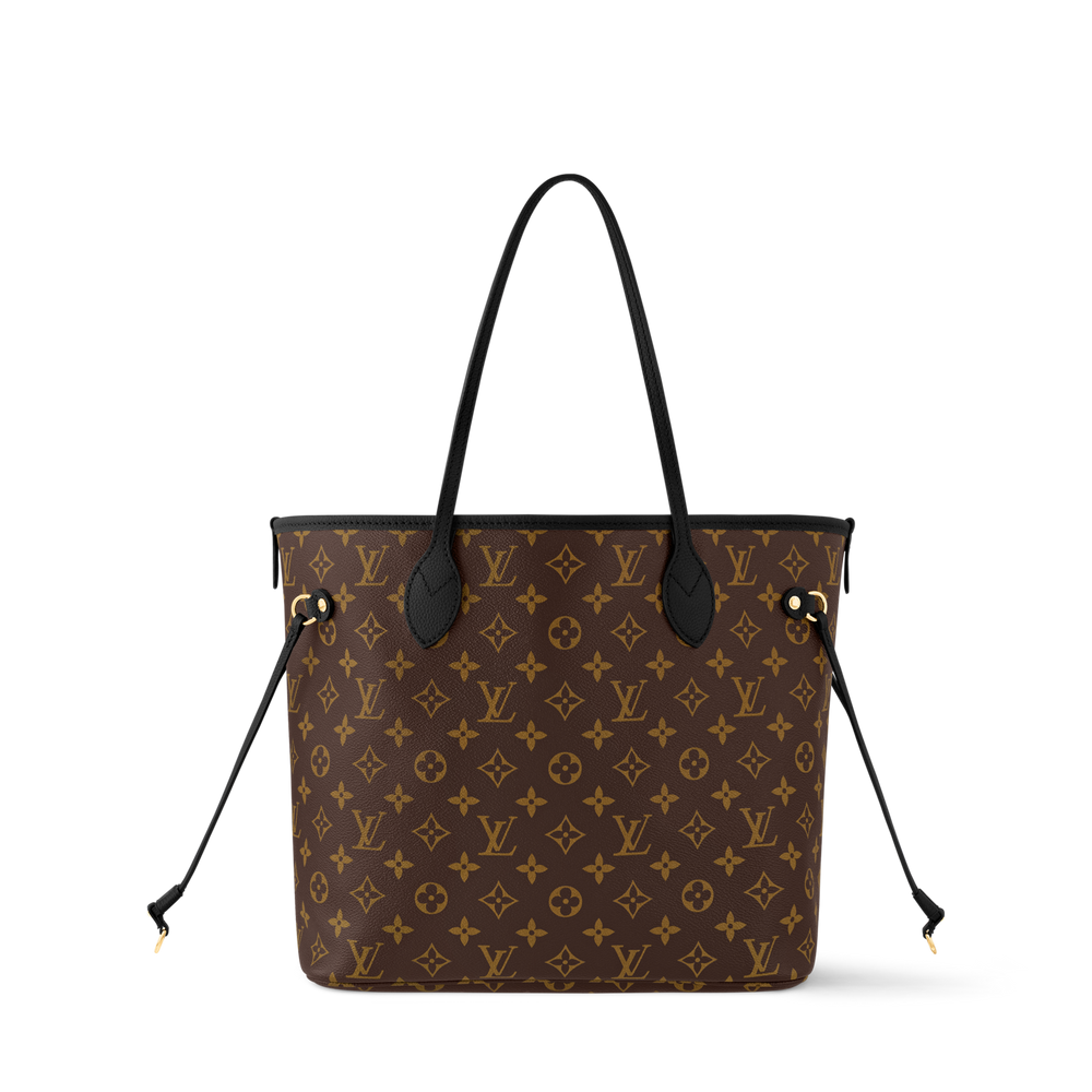 Louis Vuitton Monogram Canvas Neverfull Inside Out MM Shoulder Bag – Black