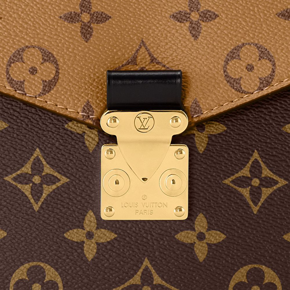Louis Vuitton Monogram Reverse Pochette Métis Canvas Bag – Brown