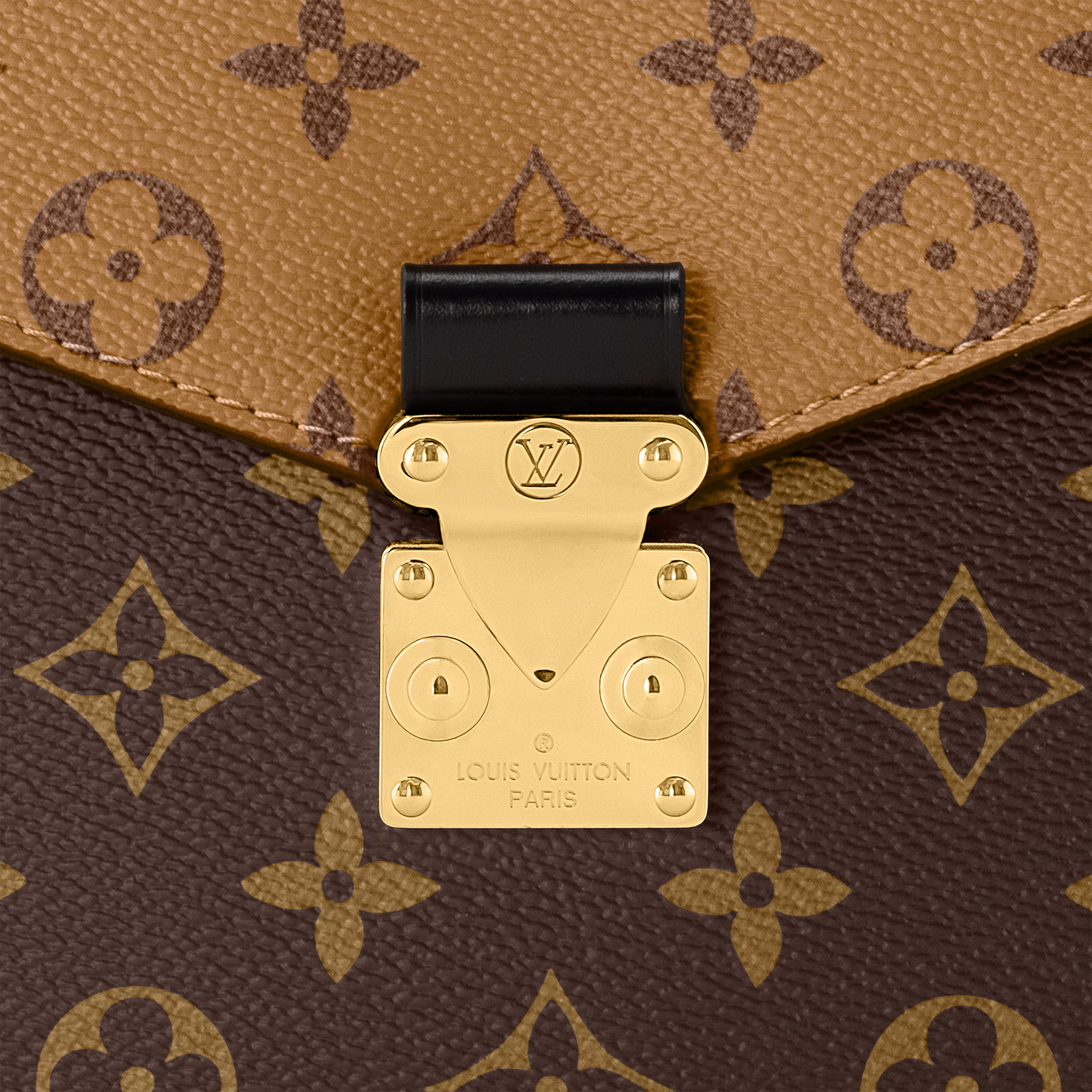 Louis Vuitton Monogram Reverse Pochette Métis Canvas Bag – Brown