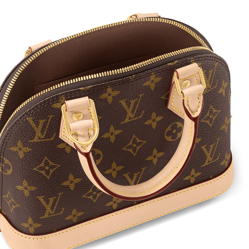 Louis Vuitton Monogram Canvas Alma BB Handbag – Brown