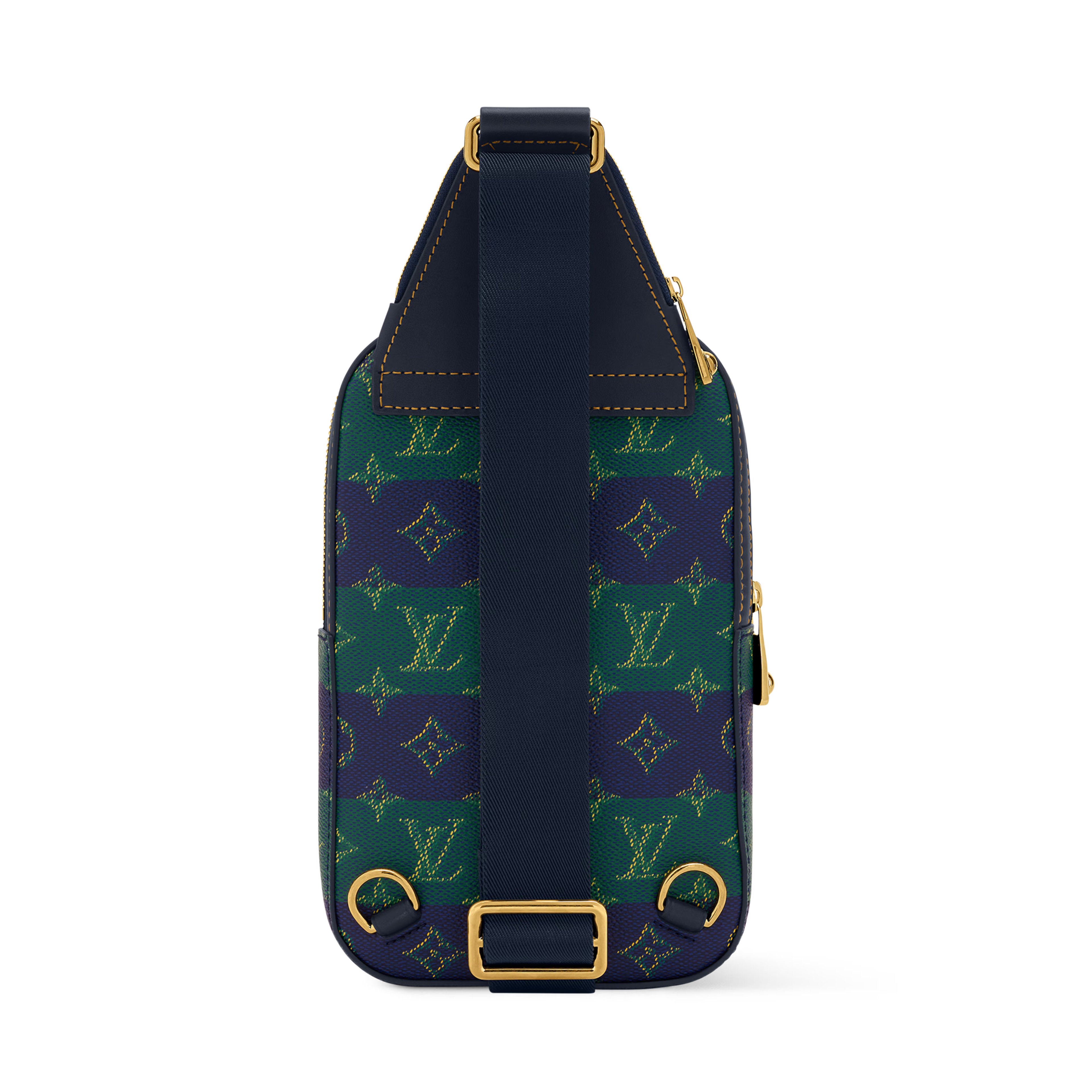 Louis Vuitton Monogram Heritage Avenue Slingbag PM – Blue Striped
