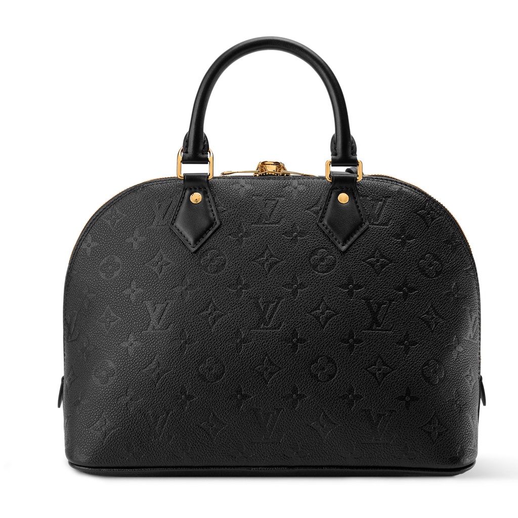 Louis Vuitton Monogram Empreinte Alma PM Handbag – Black