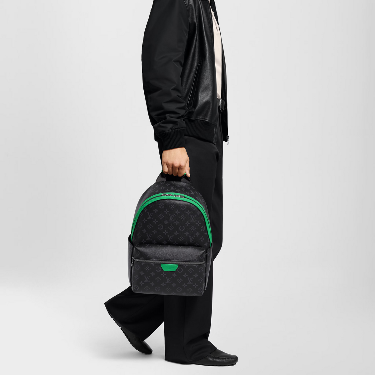 Louis Vuitton Monogram Eclipse Discovery Backpack PM – Bamboo Green