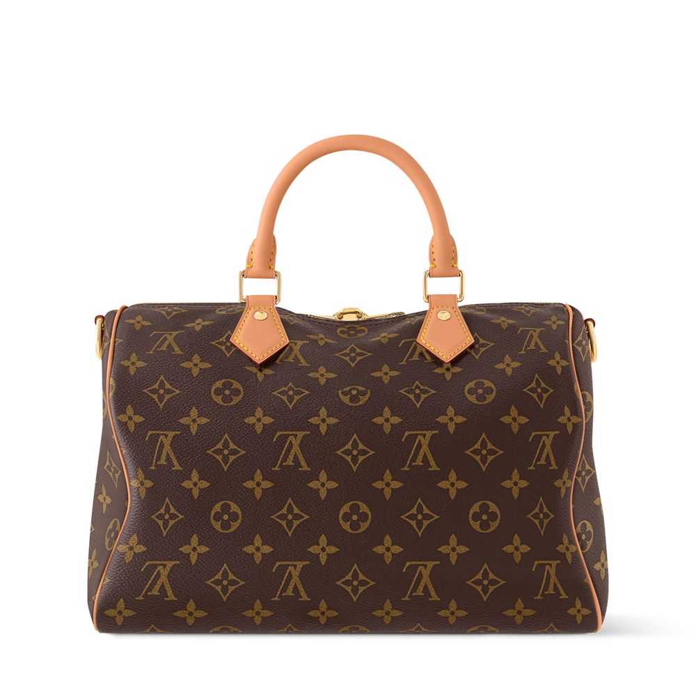 Louis Vuitton Speedy Soft 30 Lucky Monogram Bag – Brown