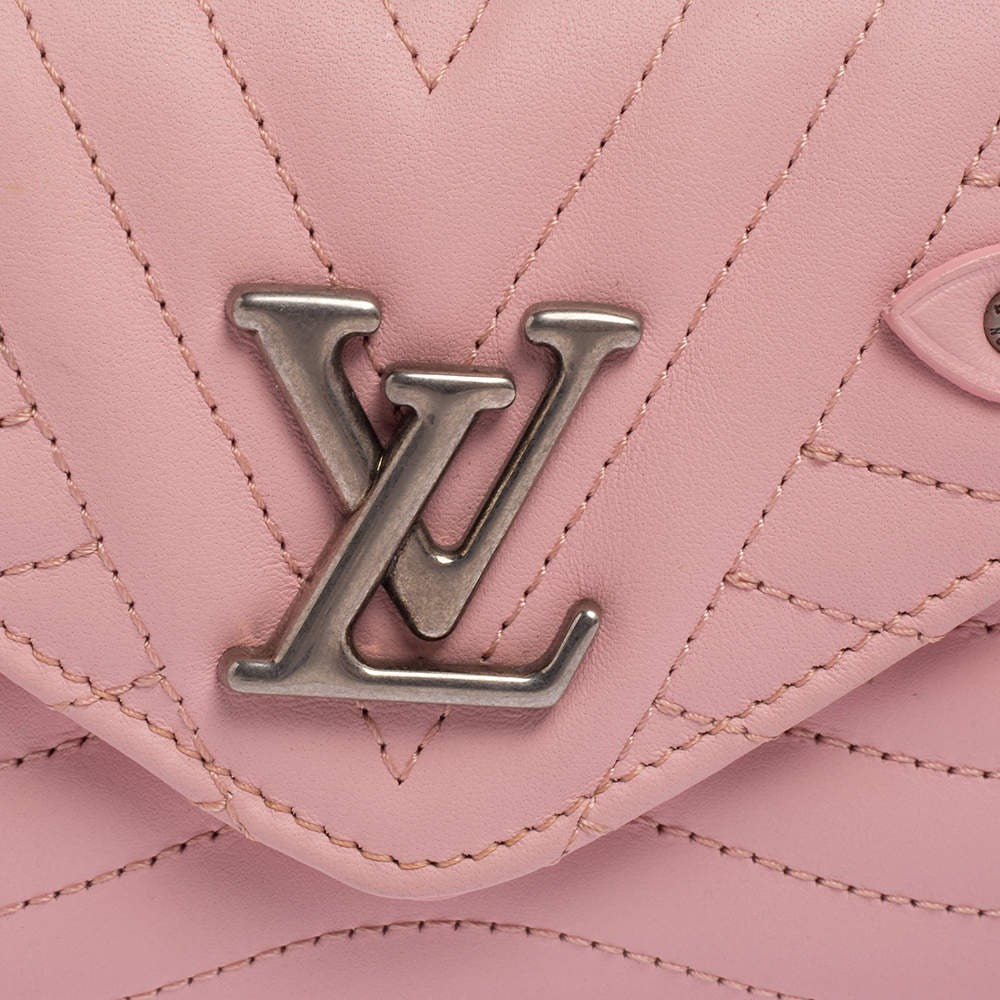 Louis Vuitton Smoothie Wave Tri Fold Wallet - Pink