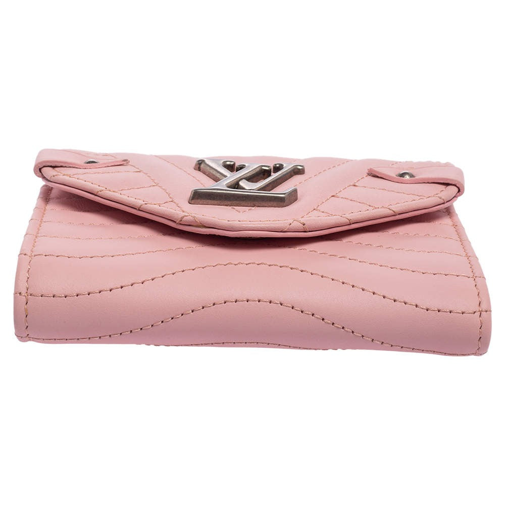 Louis Vuitton Smoothie Wave Tri Fold Wallet - Pink