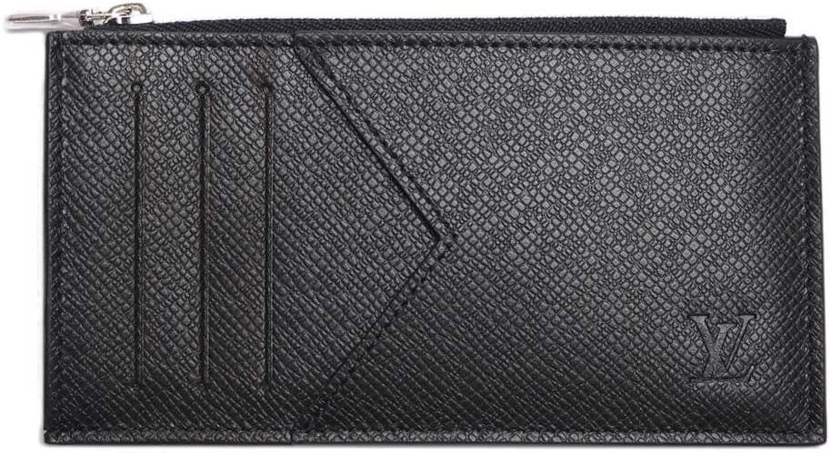 Louis Vuitton Taiga Coin Card Holder Wallet – Black
