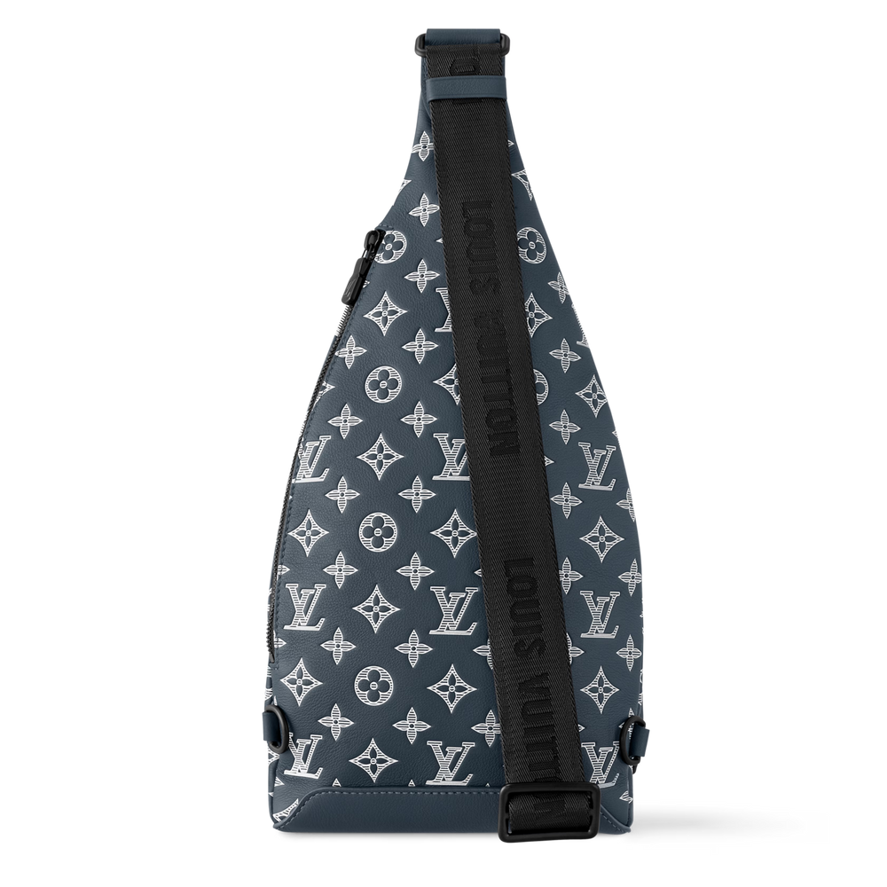Louis Vuitton Monogram Shadow Duo Slingbag – Ink Blue