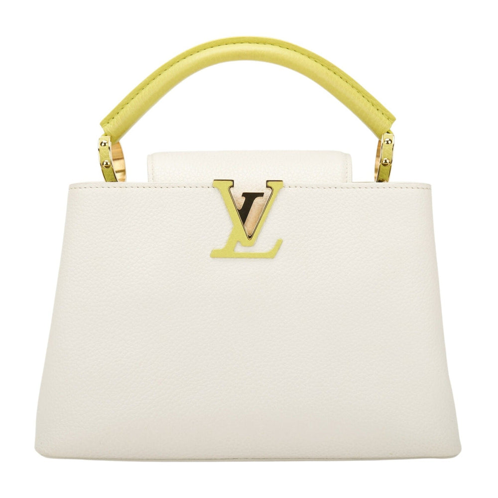 Louis Vuitton Capucines BB Handbag – White