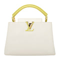 Louis Vuitton Capucines BB Handbag – White