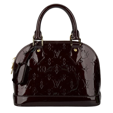 Louis Vuitton Vernis Alma BB Handbag - Amarante