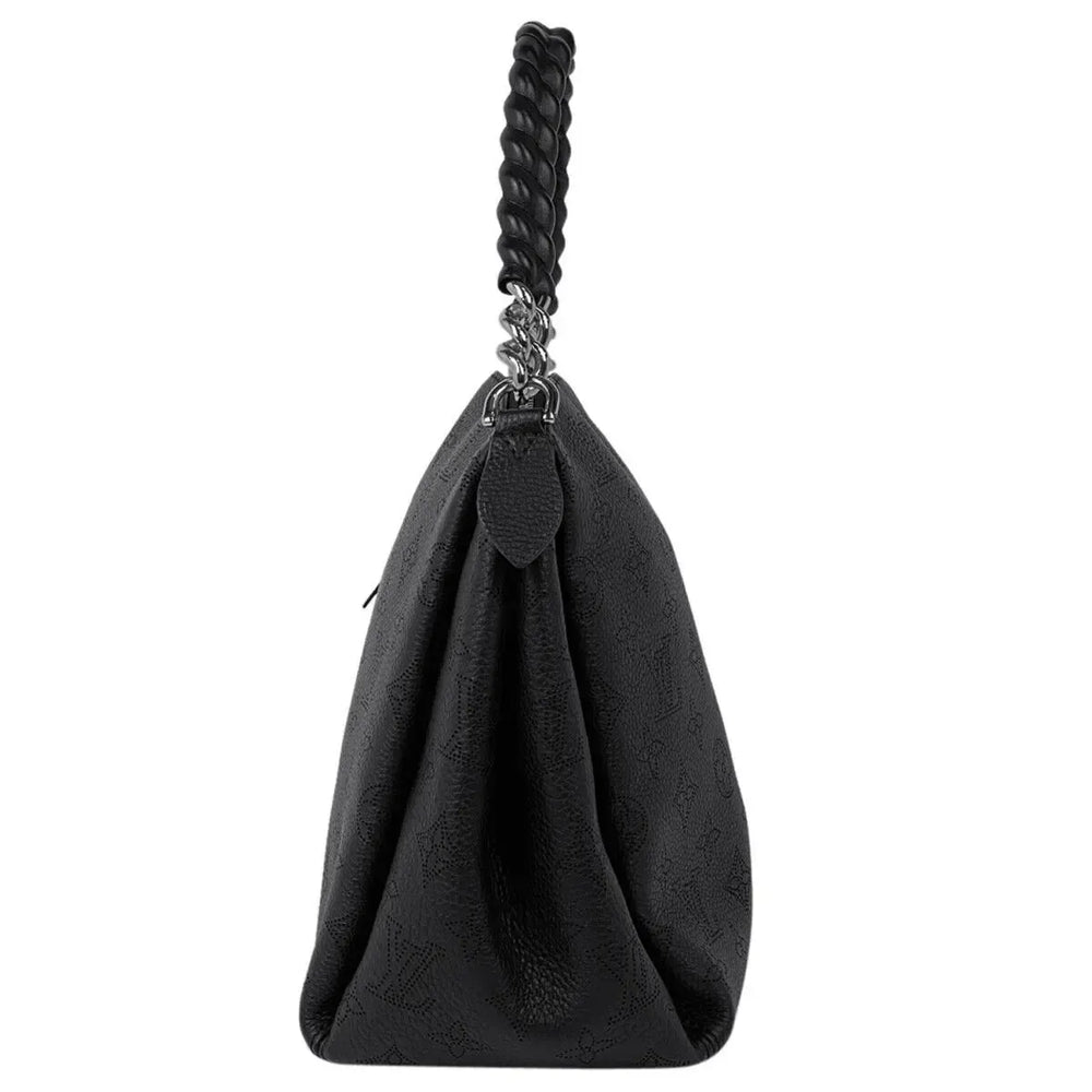 Louis Vuitton Mahina Babylone Chain BB Shoulder Bag - Black