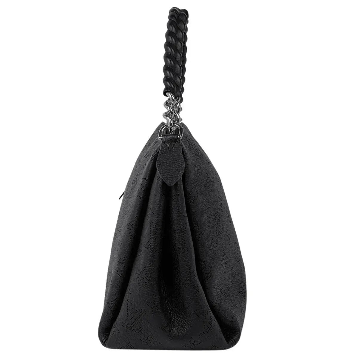 Louis Vuitton Mahina Babylone Chain BB Shoulder Bag - Black