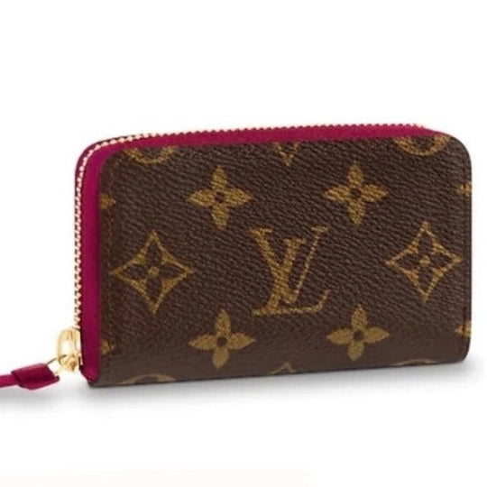 Louis Vuitton Monogram Canvas Zippy Multicartes Wallet - Fuchsia