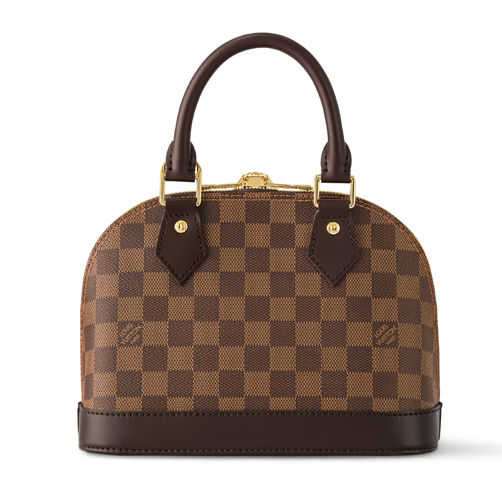 Louis Vuitton Damier Ebene Alma BB Handbag – Brown