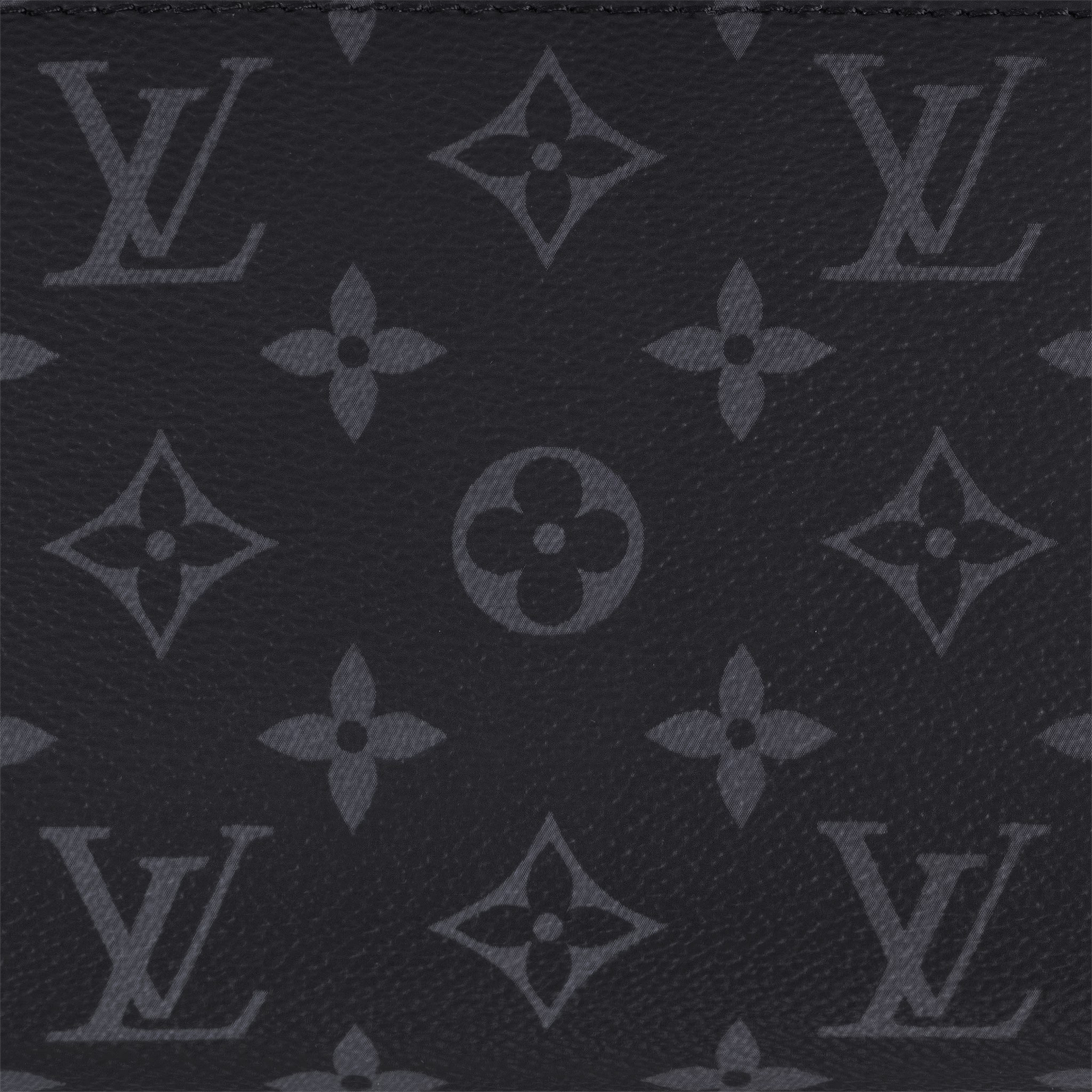 Louis Vuitton Monogram Eclipse Steamer Wearable Wallet – Black