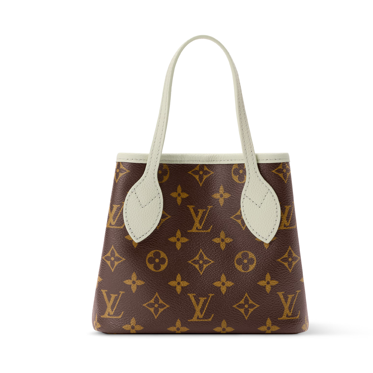 Louis Vuitton Monogram Celadon Neverfull Bandoulière Inside Out BB Handbag – Beige
