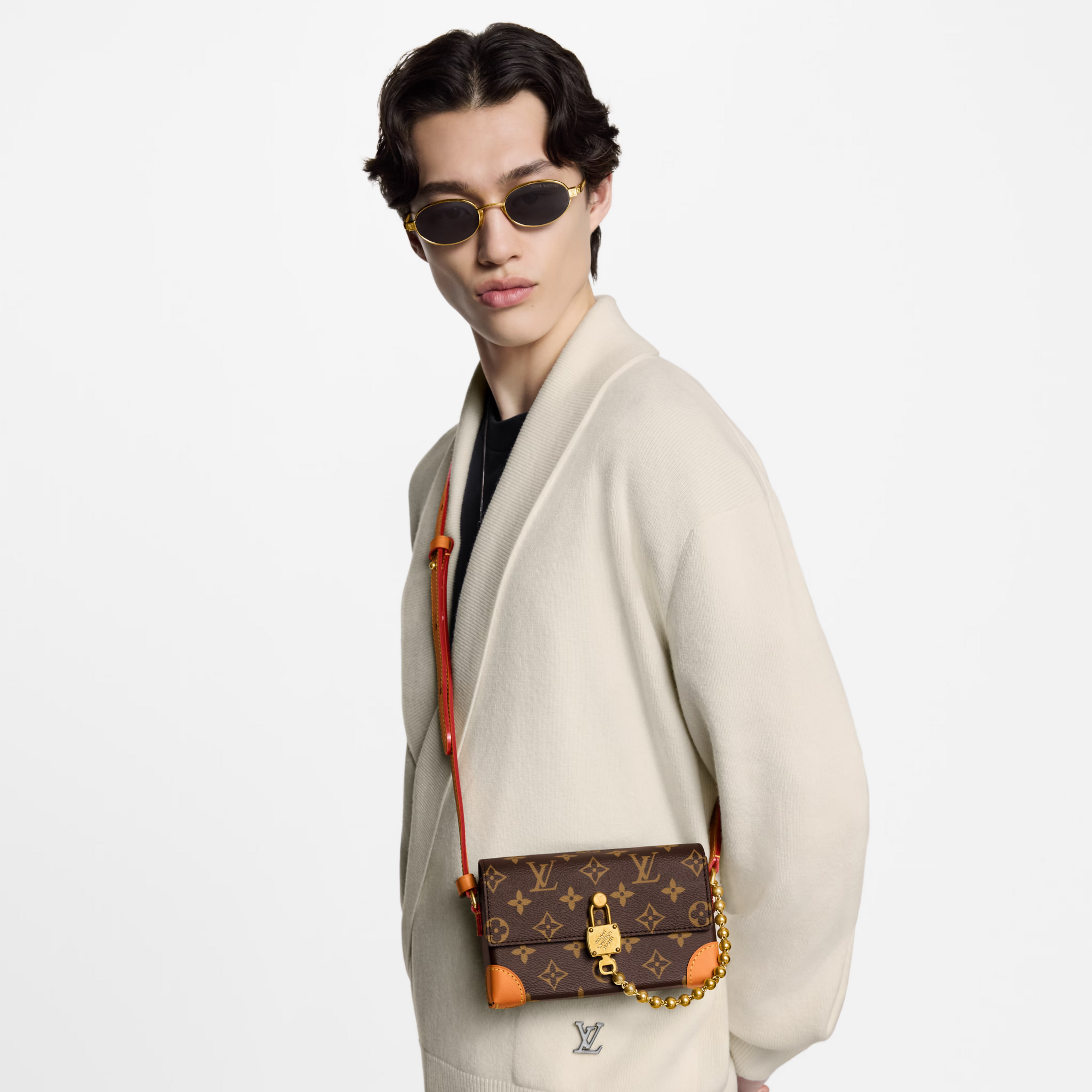 Louis Vuitton Monogram Archive Steamer Wearable Wallet – Brown