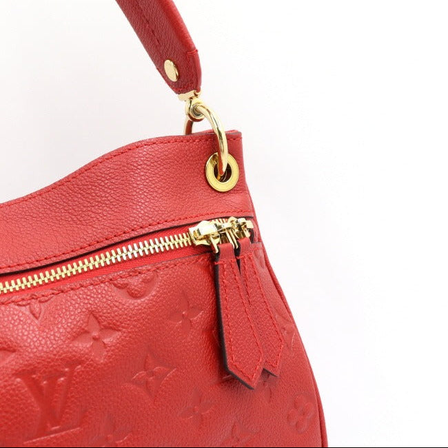 Louis Vuitton Empreinte Ponthieu PM Shoulder Bag - Red/Cherry