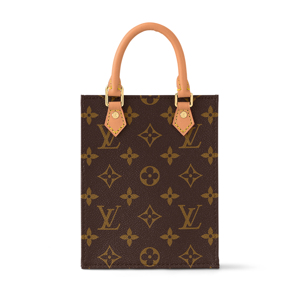 Louis Vuitton Monogram Canvas Petit Sac Plat Shoulder Bag – Brown