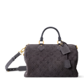 Louis Vuitton Autres Cuirs Monogram Speedy P9 Bandoulière 40 Duffle Bag – Gray