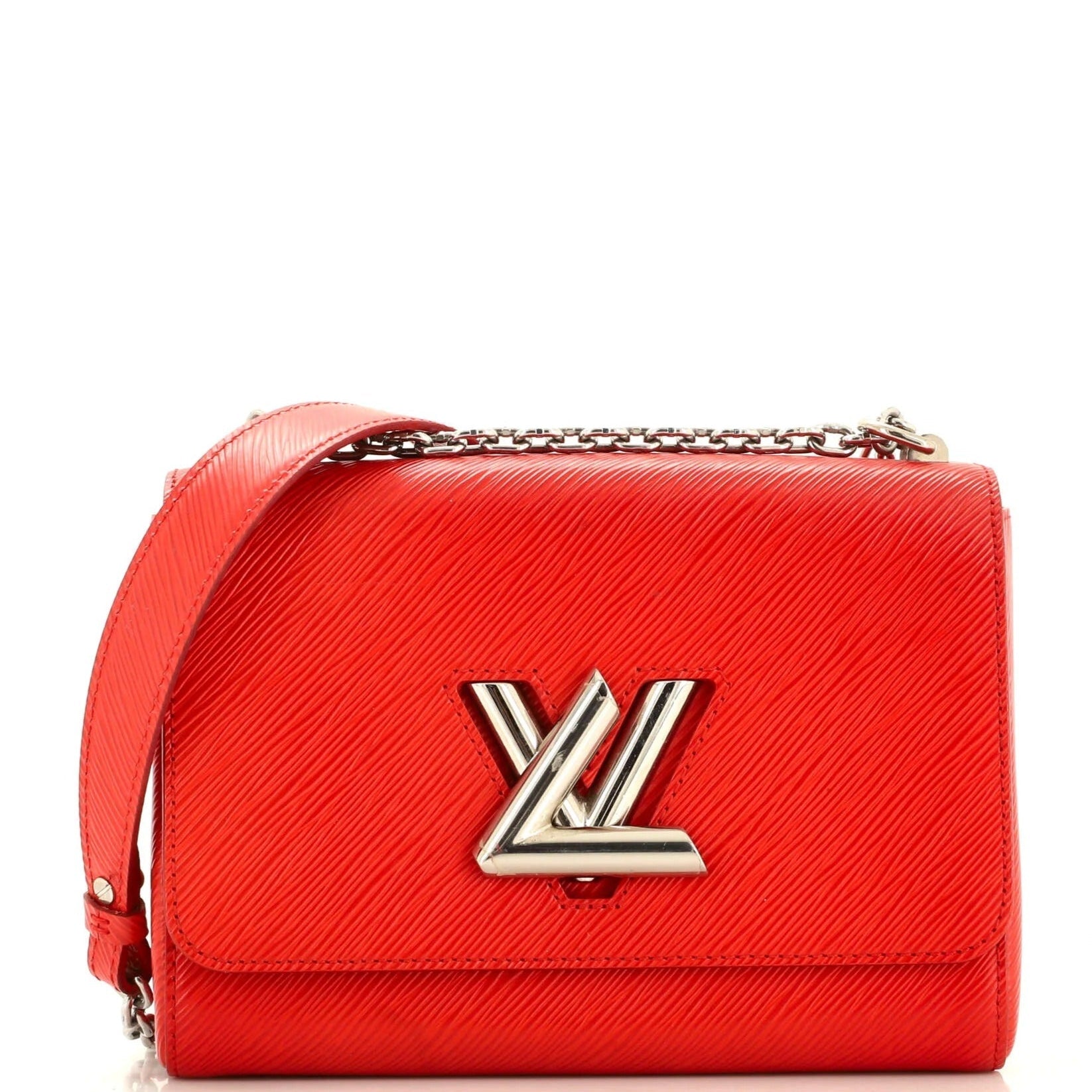Louis Vuitton Epi Twist MM Shoulder Bag - Red