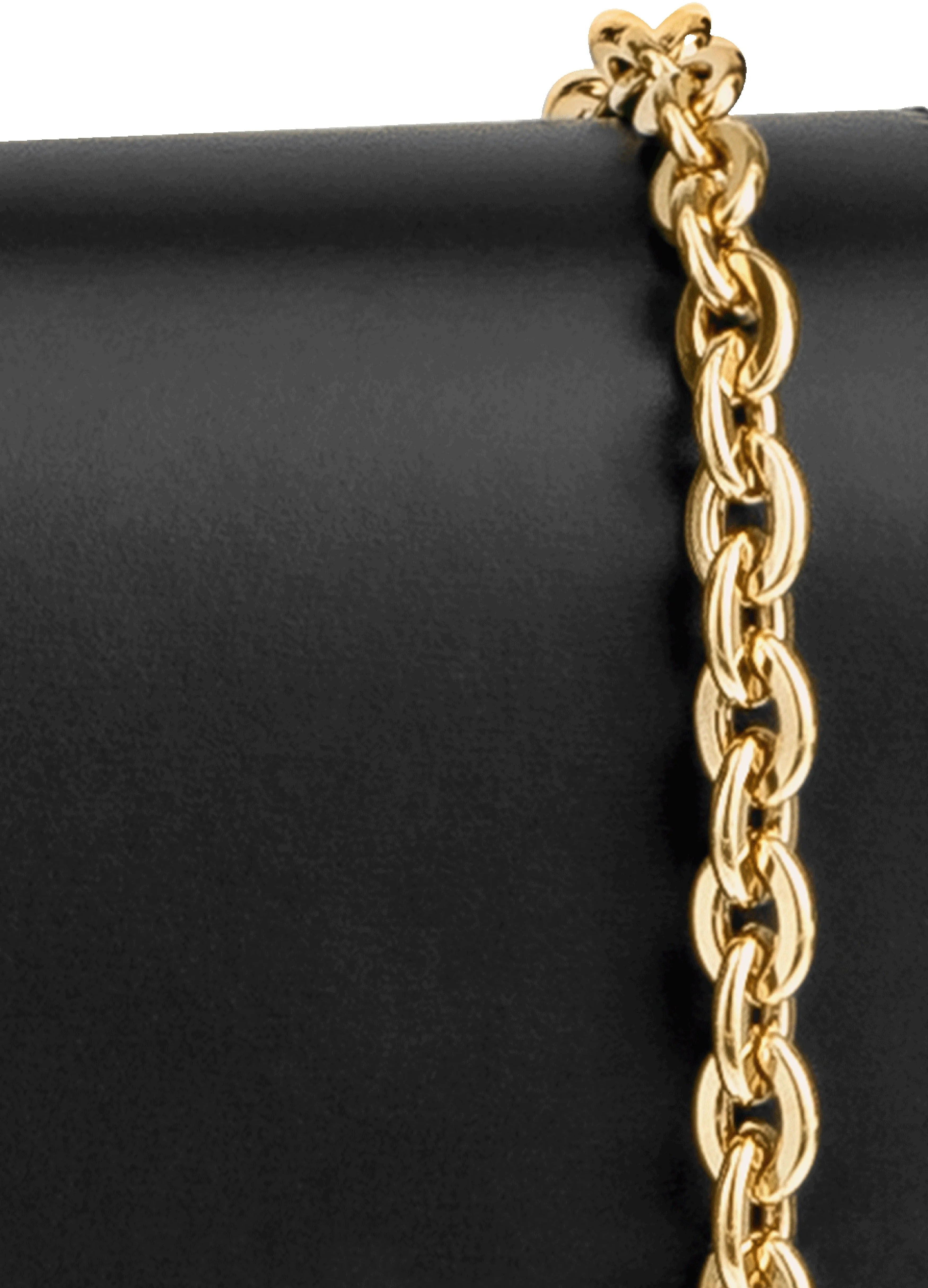 Louis Vuitton Pochette Louise Clutch Shoulder Bag - Black