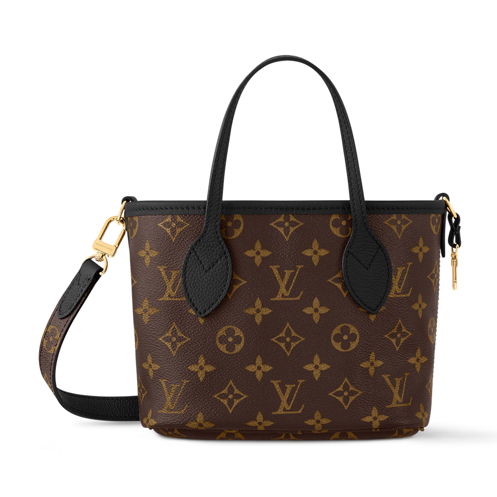 Louis Vuitton Reversible Monogram Neverfull Inside Out BB Handbag – Black
