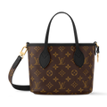 Louis Vuitton Reversible Monogram Neverfull Inside Out BB Handbag – Black