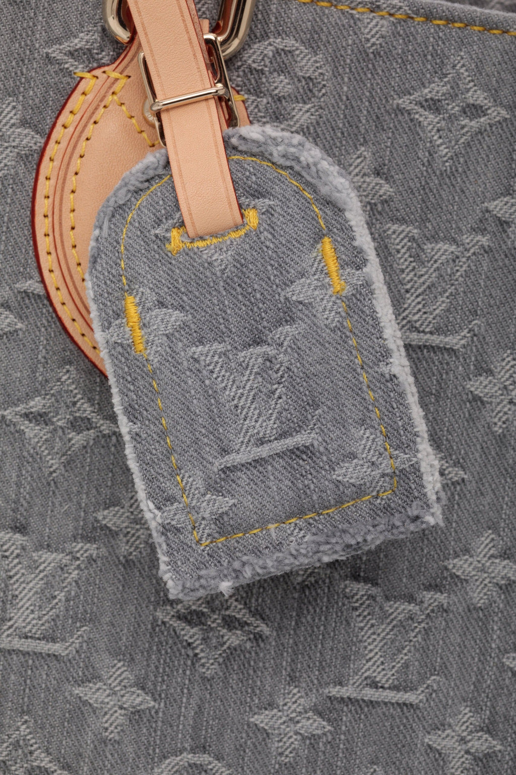 Louis Vuitton Monogram Denim OnTheGo MM Shoulder Bag – Trianon Grey