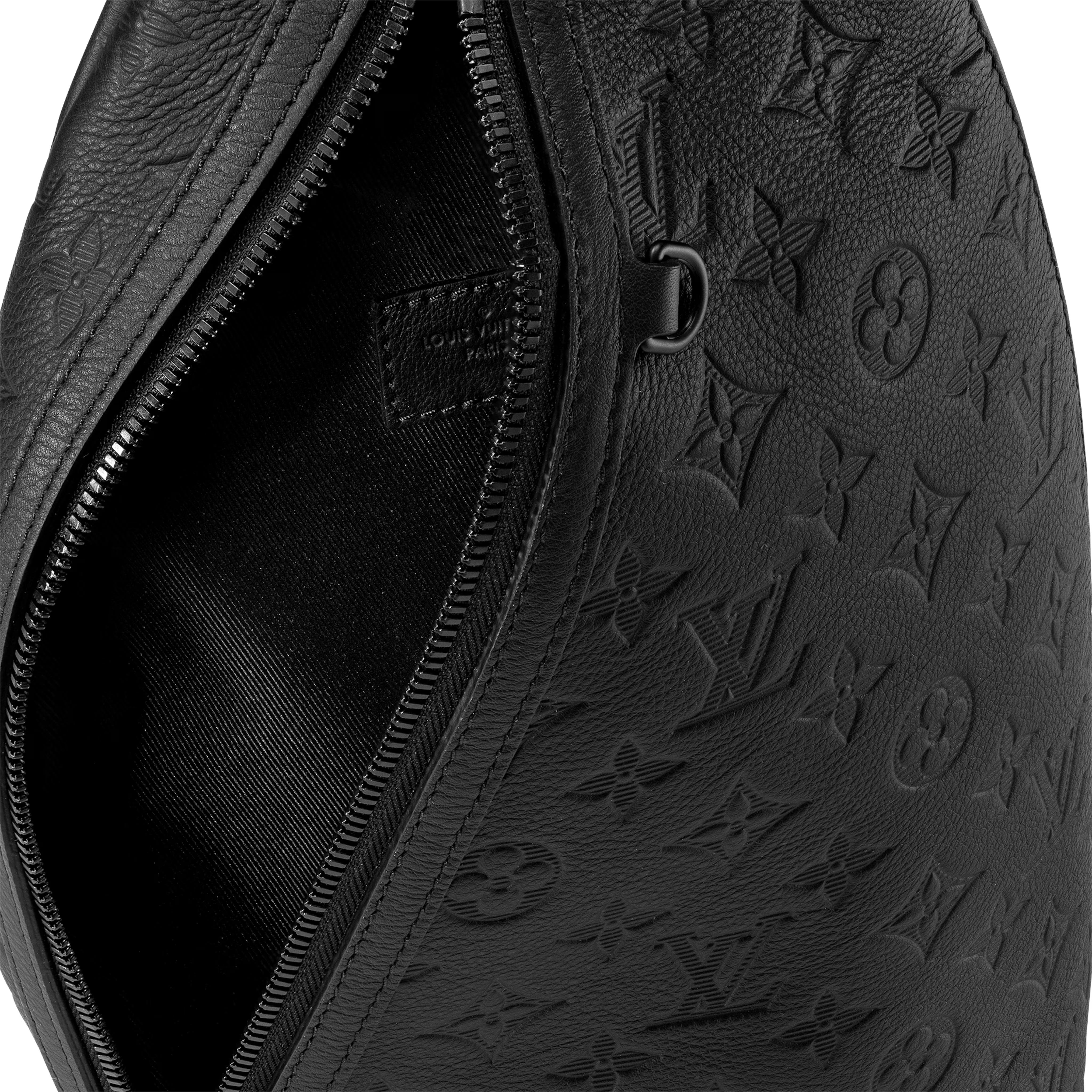 Louis Vuitton Monogram Shadow Leather Duo Slingbag Bag – Black