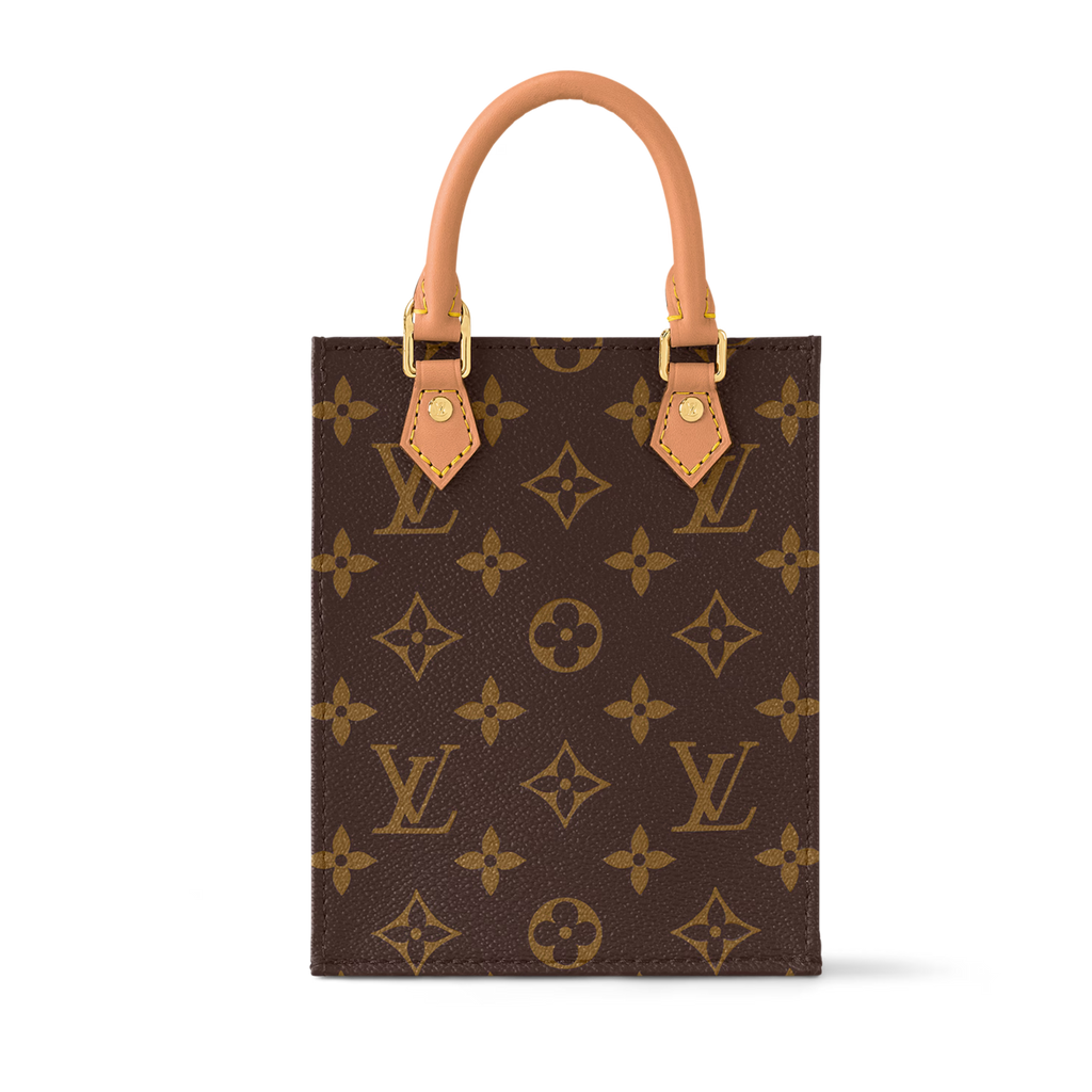 Louis Vuitton Monogram Canvas Petit Sac Plat Crossbody Bag – Brown