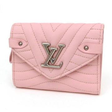 Louis Vuitton Smoothie Wave Tri Fold Wallet - Pink