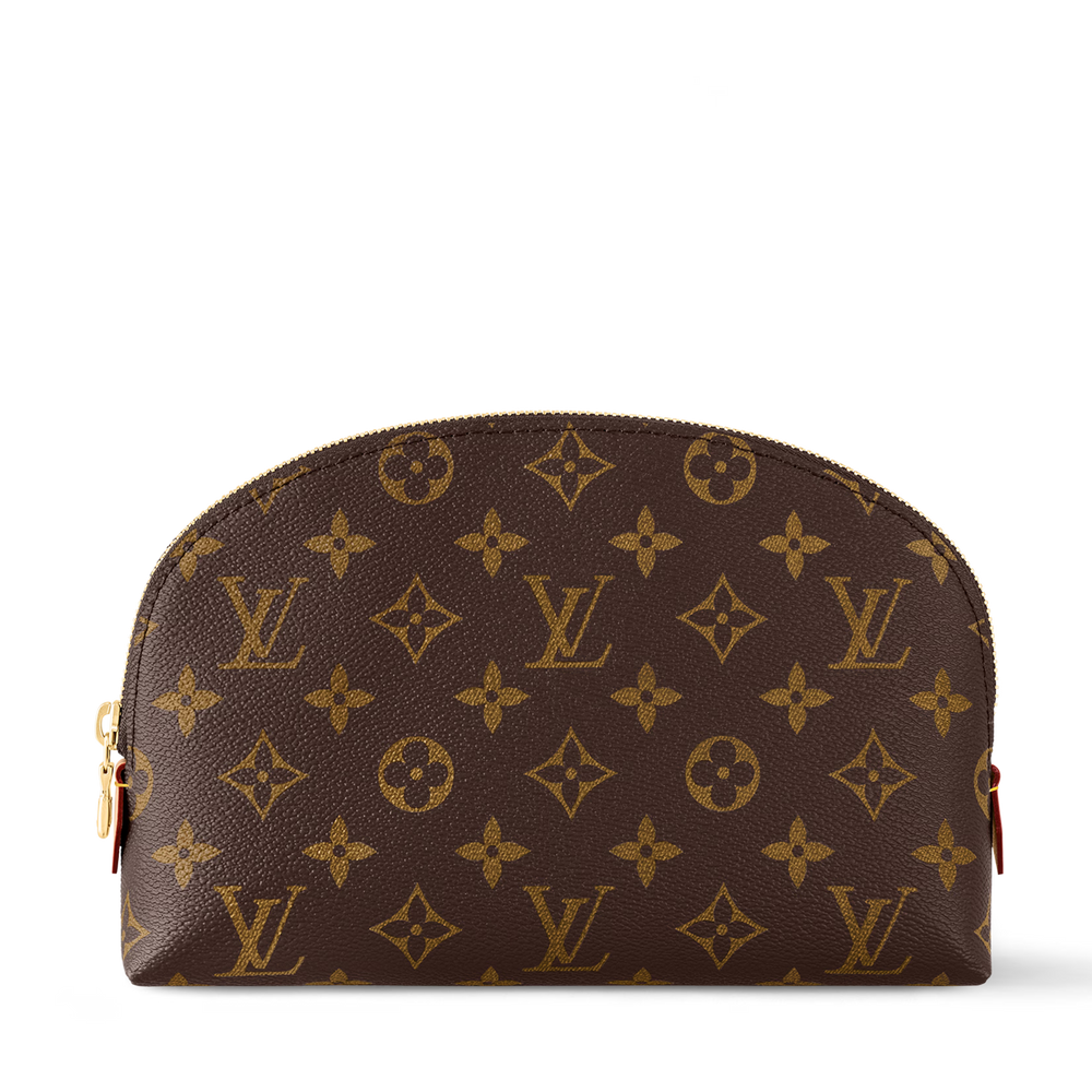 Louis Vuitton Monogram Canvas Cosmetic Pouch MM – Brown