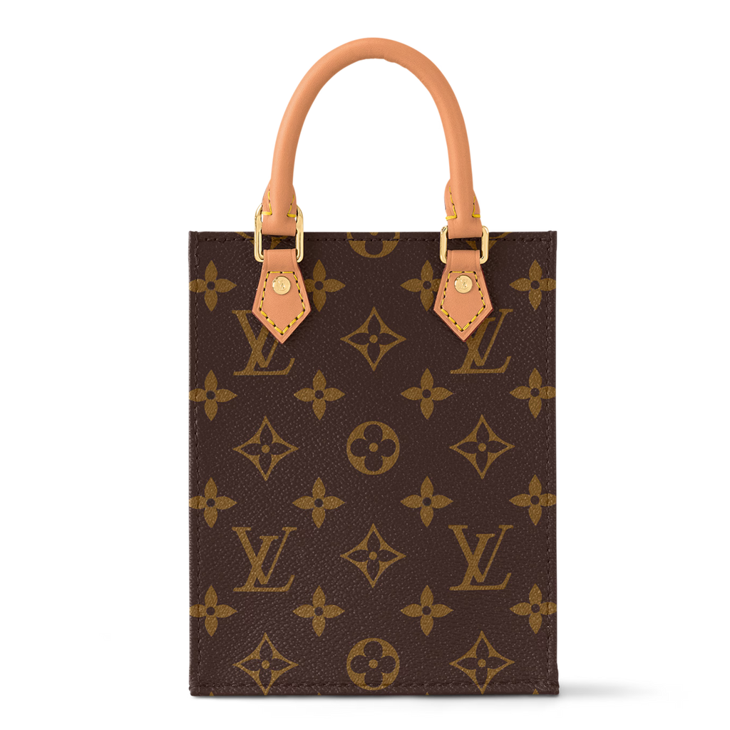 Louis Vuitton Monogram Canvas Petit Sac Plat Shoulder Bag – Brown