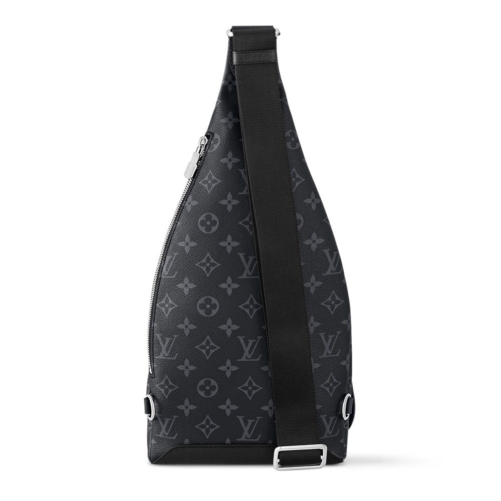 Louis Vuitton Monogram Canvas Taigarama Leather Duo Slingbag – Black