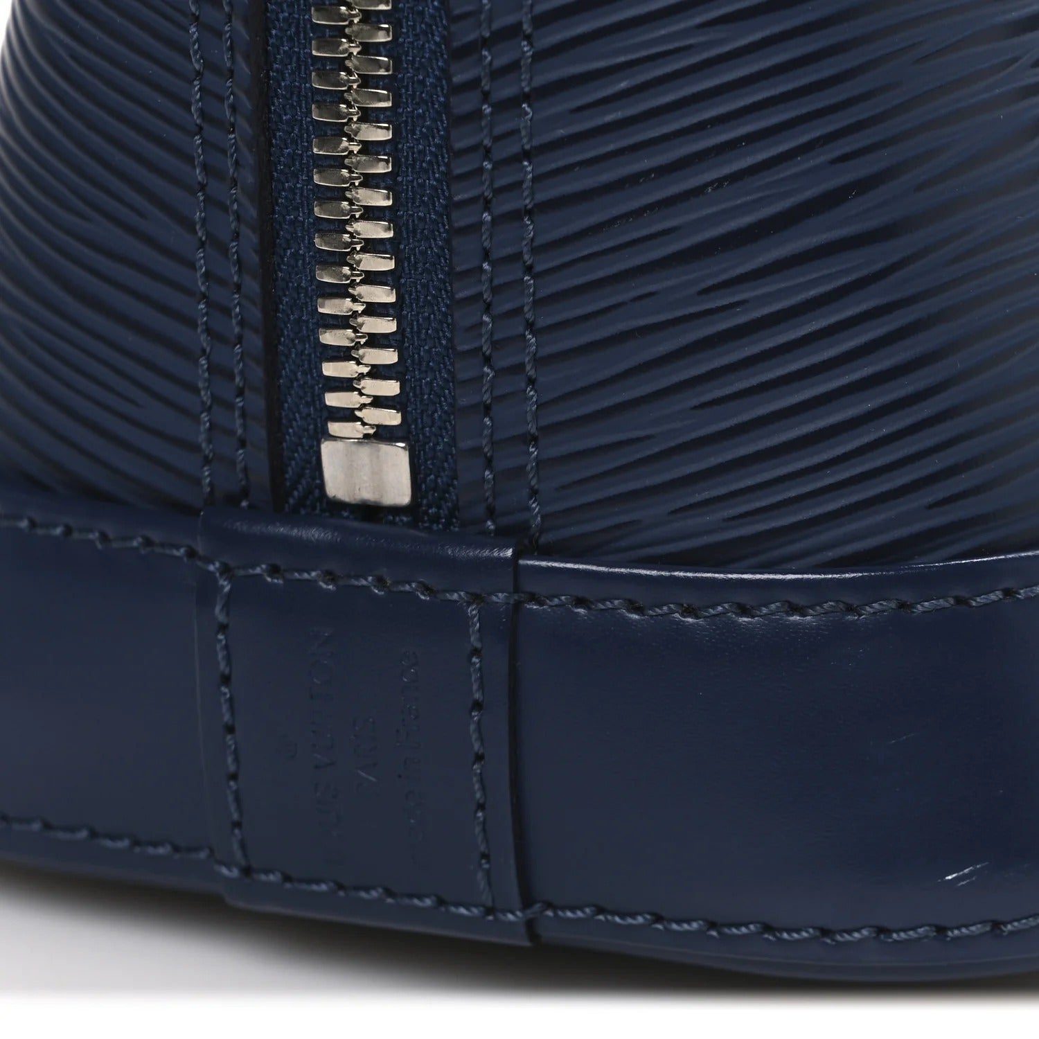 Louis Vuitton Epi Leather Alma BB Handbag - Indigo Blue