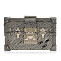 Louis Vuitton Epi Leather Metallic Petite Malle - Silver