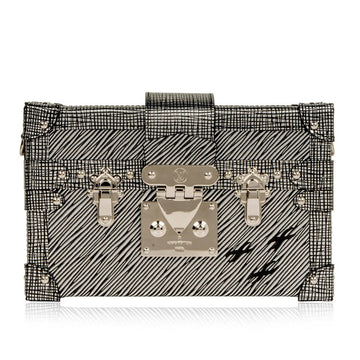 Louis Vuitton Epi Leather Metallic Petite Malle - Silver