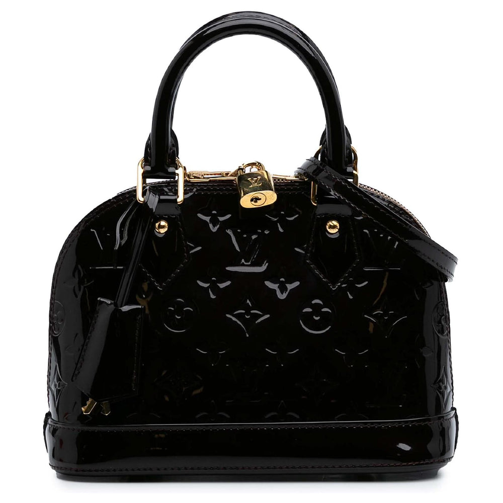 Louis Vuitton Alma BB Magnetique Handbag - Black
