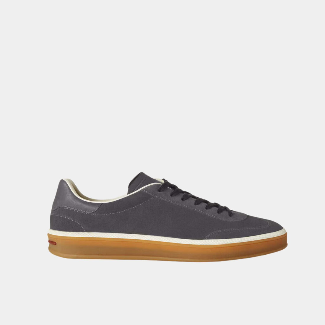 Loro Piana Tennis Walk Suede Sneakers - Warm Gray (158)