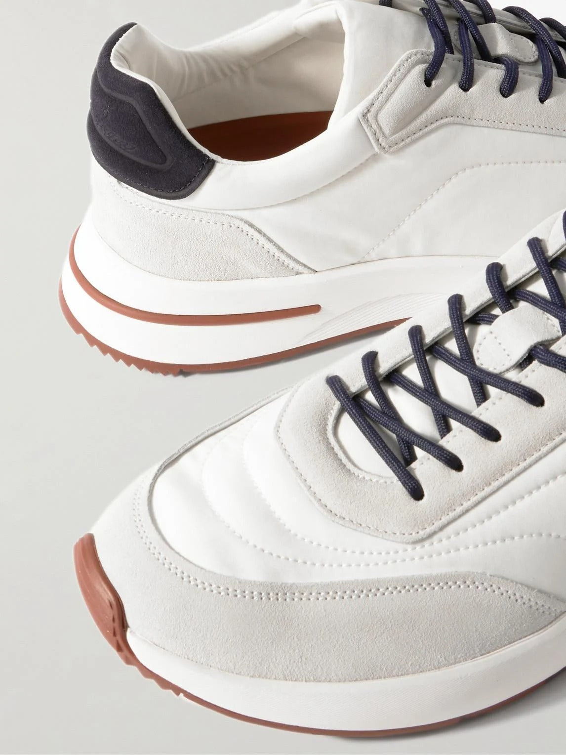 Loro Piana Week End Walk Microfibre Storm System® Sneakers -  White (1000)