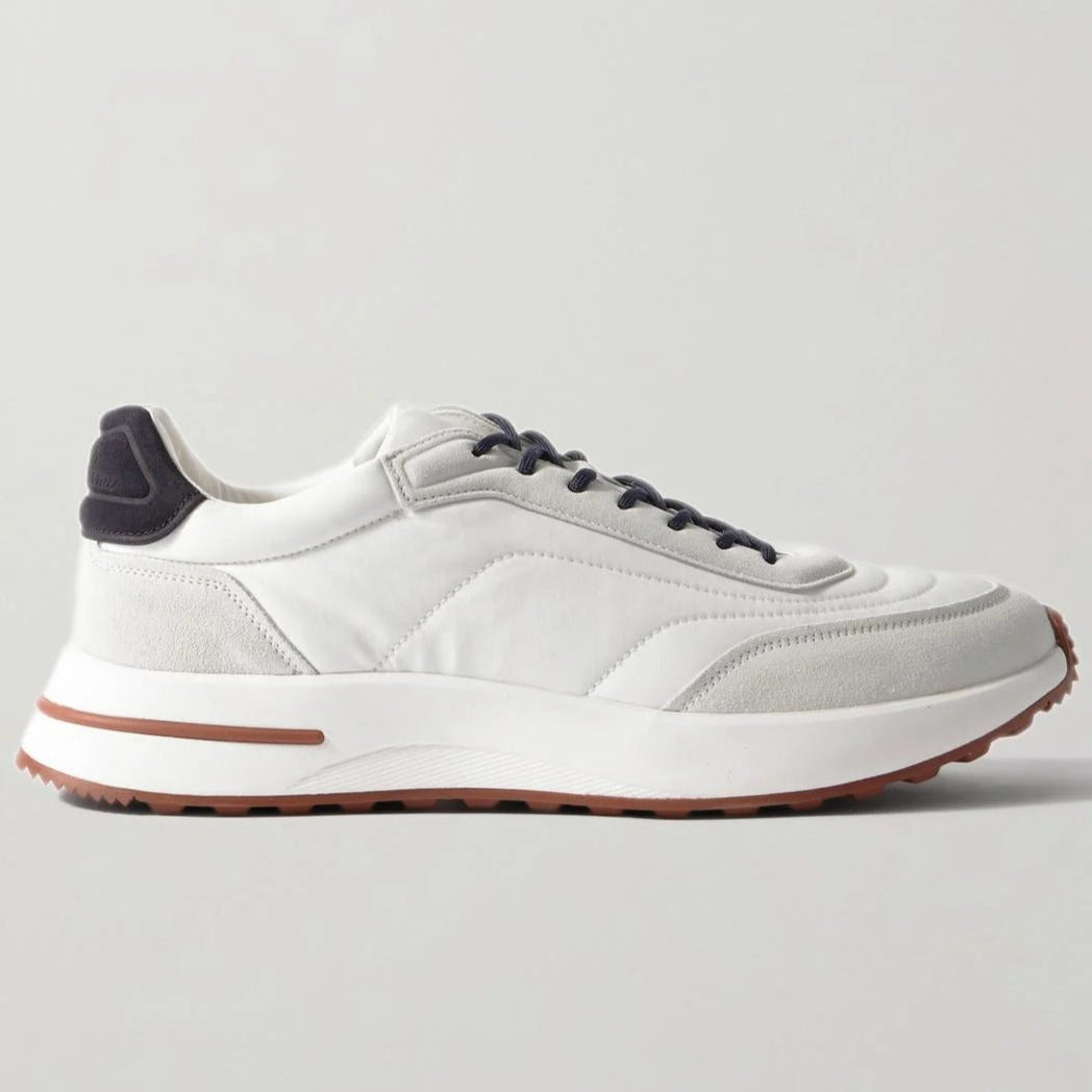 Loro Piana Week End Walk Microfibre Storm System® Sneakers -  White (1000)