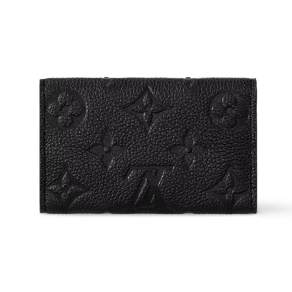 Louis Vuitton Monogram Empreinte 6 Key Holder - Black